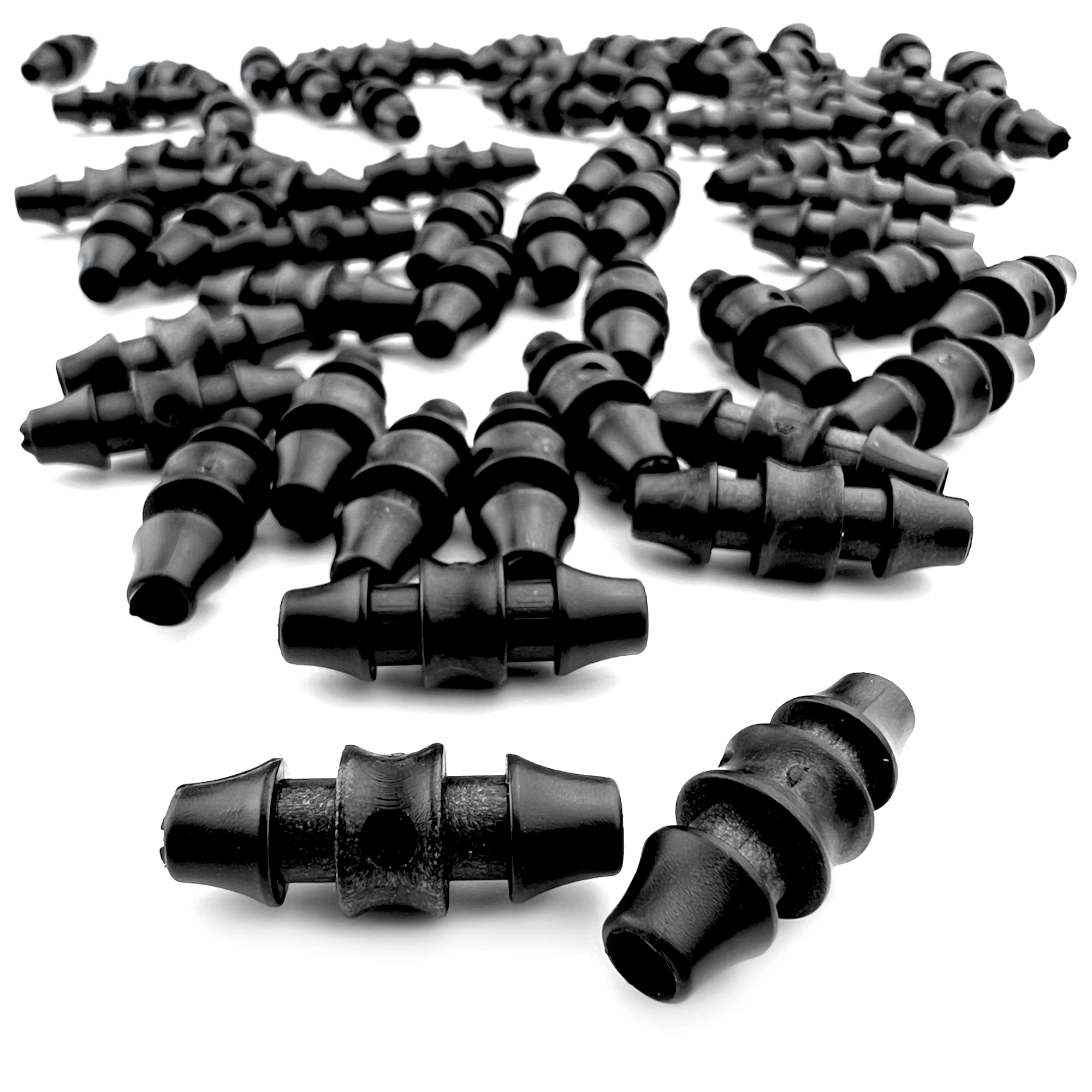 Изображение товара Адаптер Профитт двойной для микротрубки 4 мм старт-коннектор - 50 шт