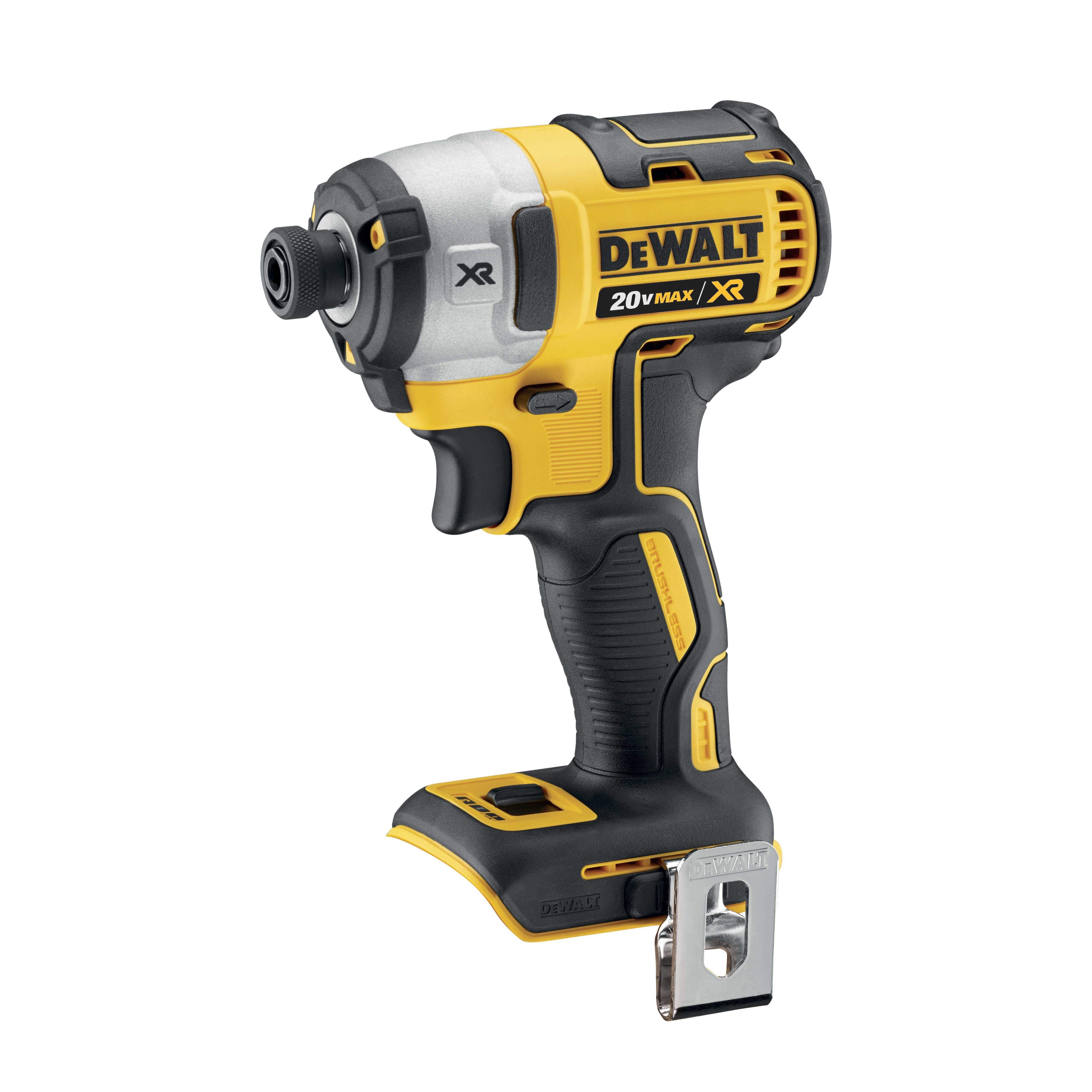 Изображение товара Шуруповерт аккумуляторный бесщеточный Dewalt DCF887N, 18 В Li-Ion 205 Нм, без АКБ и ЗУ
