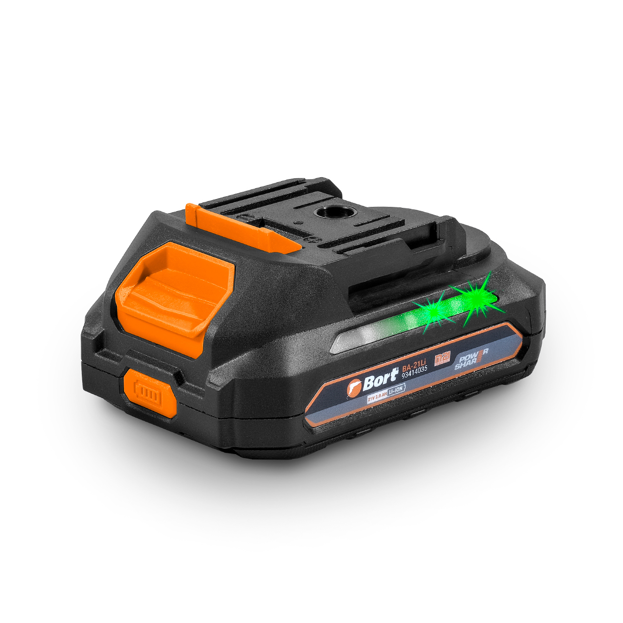 Изображение товара Аккумулятор Bort BA-21Li 21 В 2 А·ч литий-ионный с индикатором зарядки