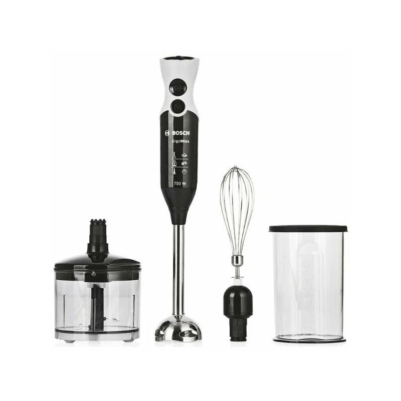 Изображение товара Погружной блендер Bosch Msm 67170 ergomixx 12 скоростей цвет черный