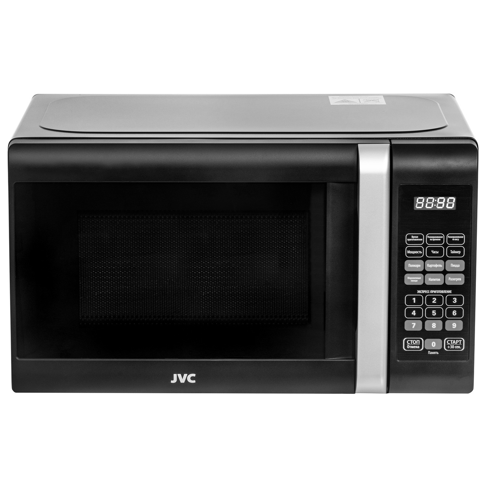 Изображение товара Микроволновая печь JVC JK-MW381S сенсорное управление 20 л черная