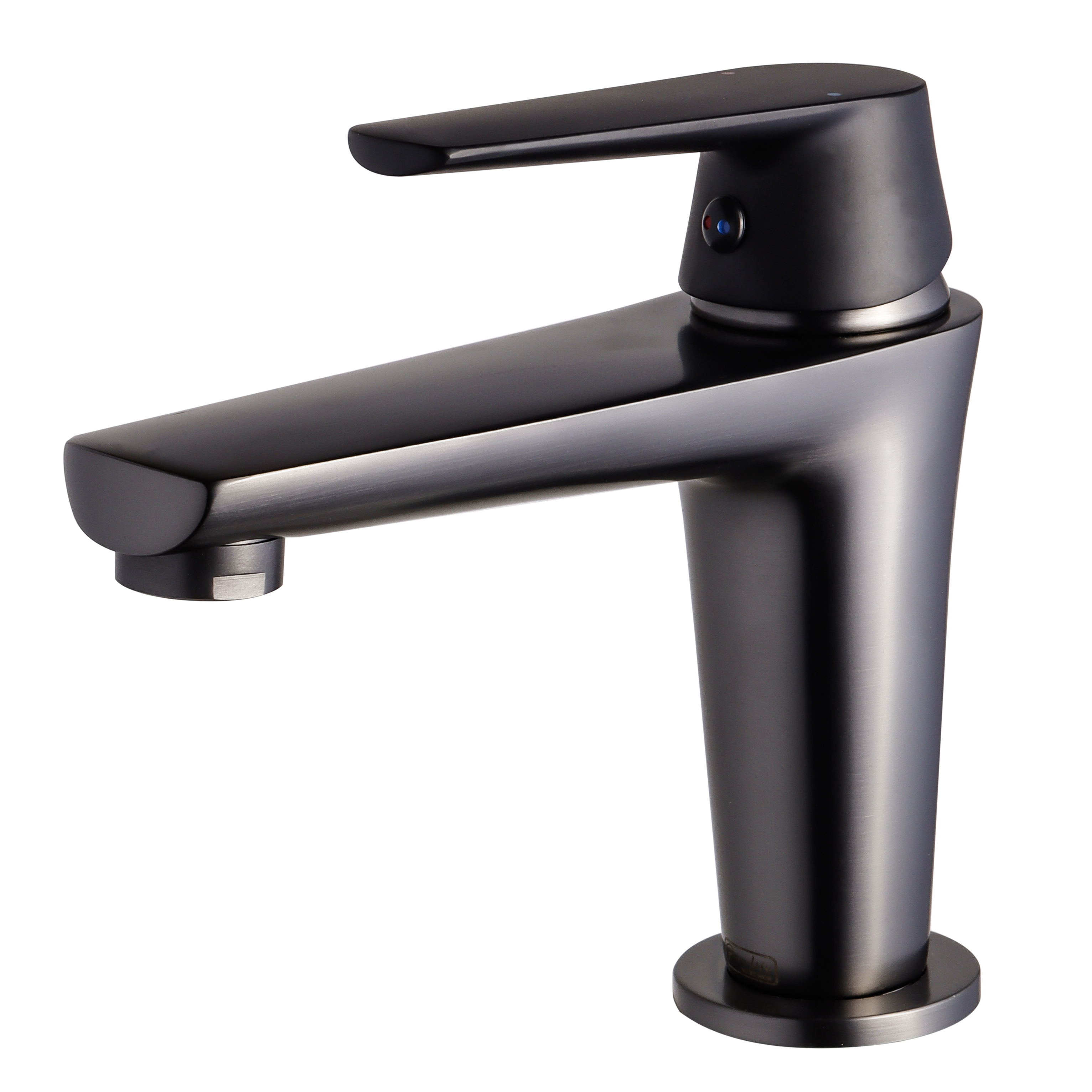 Изображение товара Смеситель для раковины Maxonor pure life Pl1085-7 однорычажный цвет черный матовый