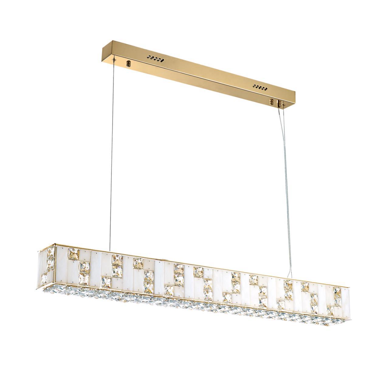 Изображение товара Люстра подвесная светодиодная Odeon Light Crossa 5072/50L 11 м² теплый белый золото
