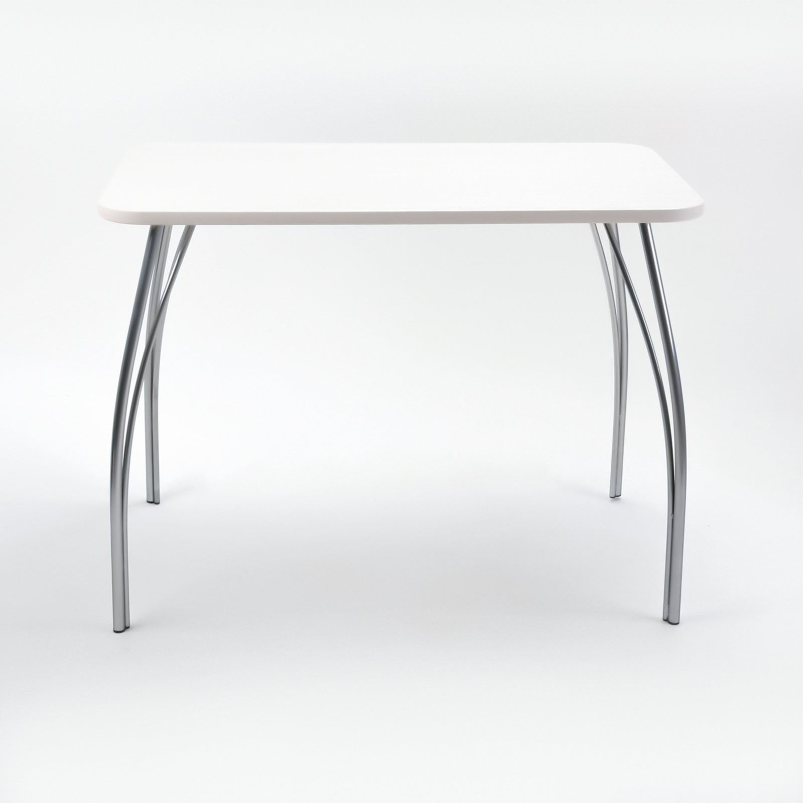 Изображение товара Стол прямоугольный Сима-ленд 100x100 см лдсп цвет белый