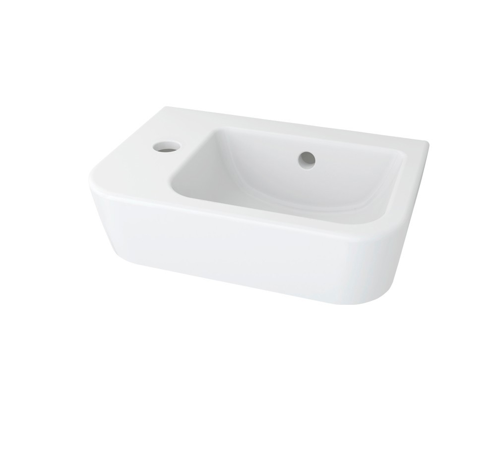 Изображение товара Раковина Lavinia boho one 20217289R 37см с донным клапаном сифоном и зеркалом