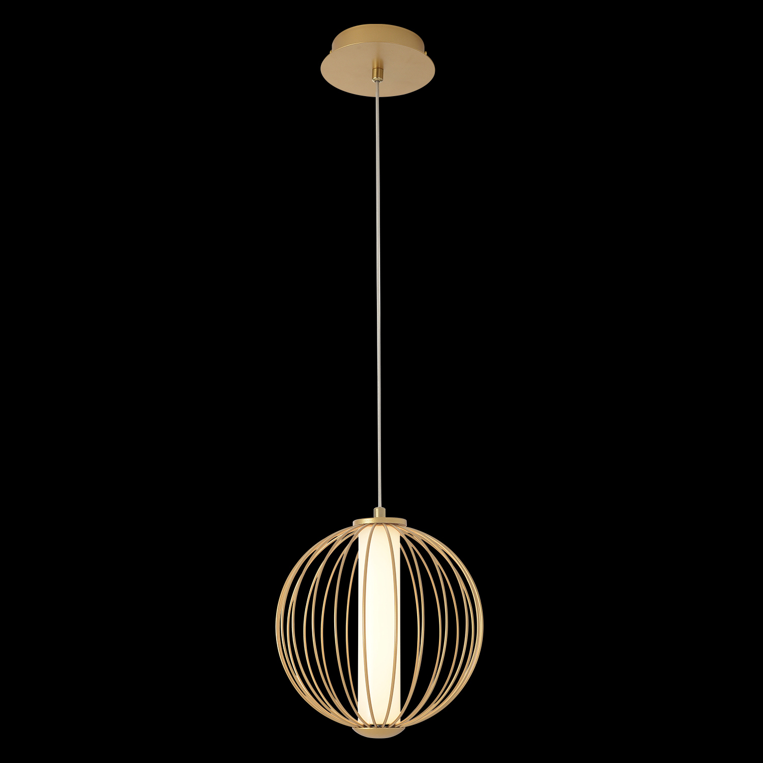 Изображение товара Светильник подвесной светодиодный Crystal Lux Sync sp12w gold нейтральный белый свет