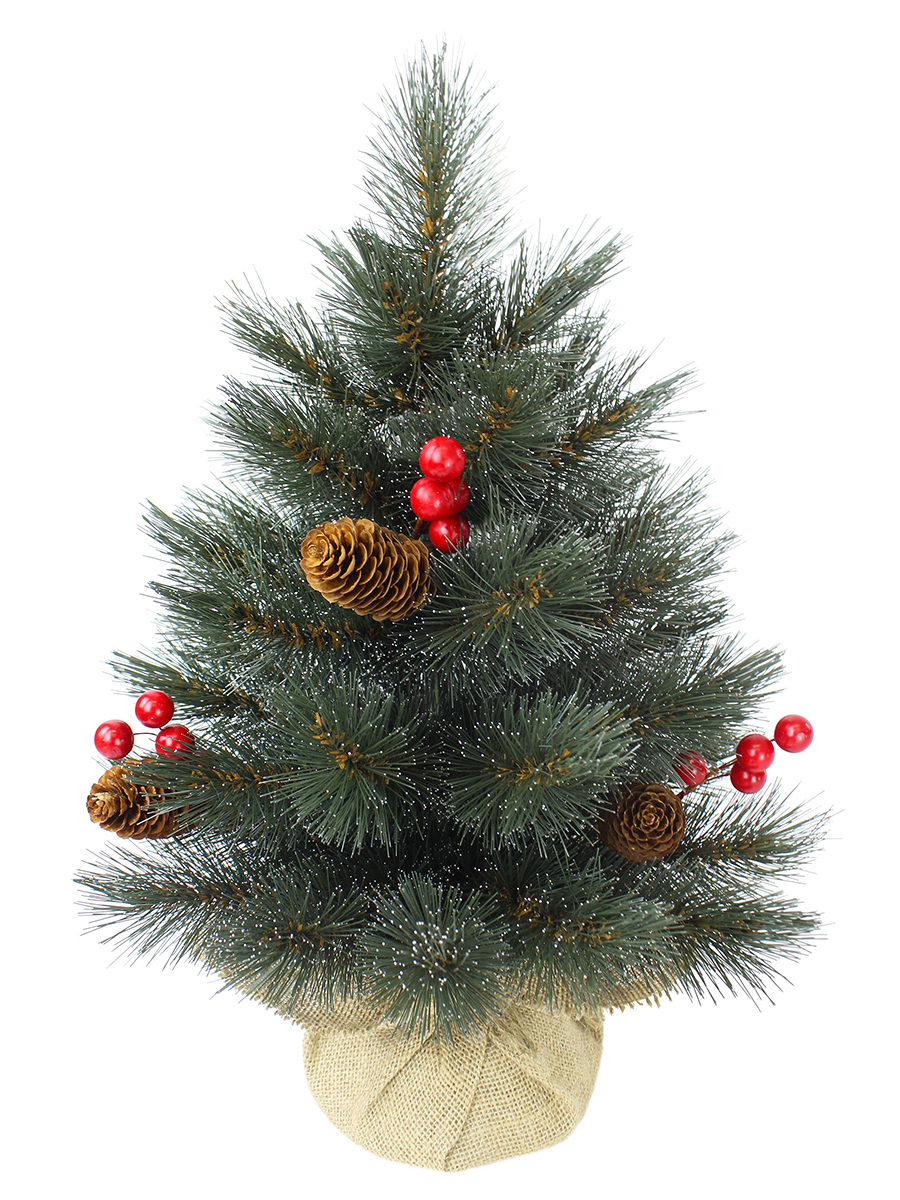 Изображение товара Искусственная новогодняя елка Beatrees 30 см с декоративными элементами