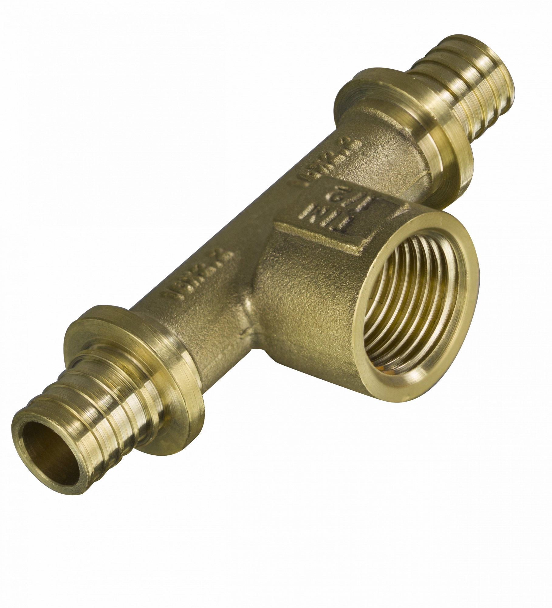 Изображение товара Тройник переходной Tim 1/2"x20 ВР латунь H-T2002F