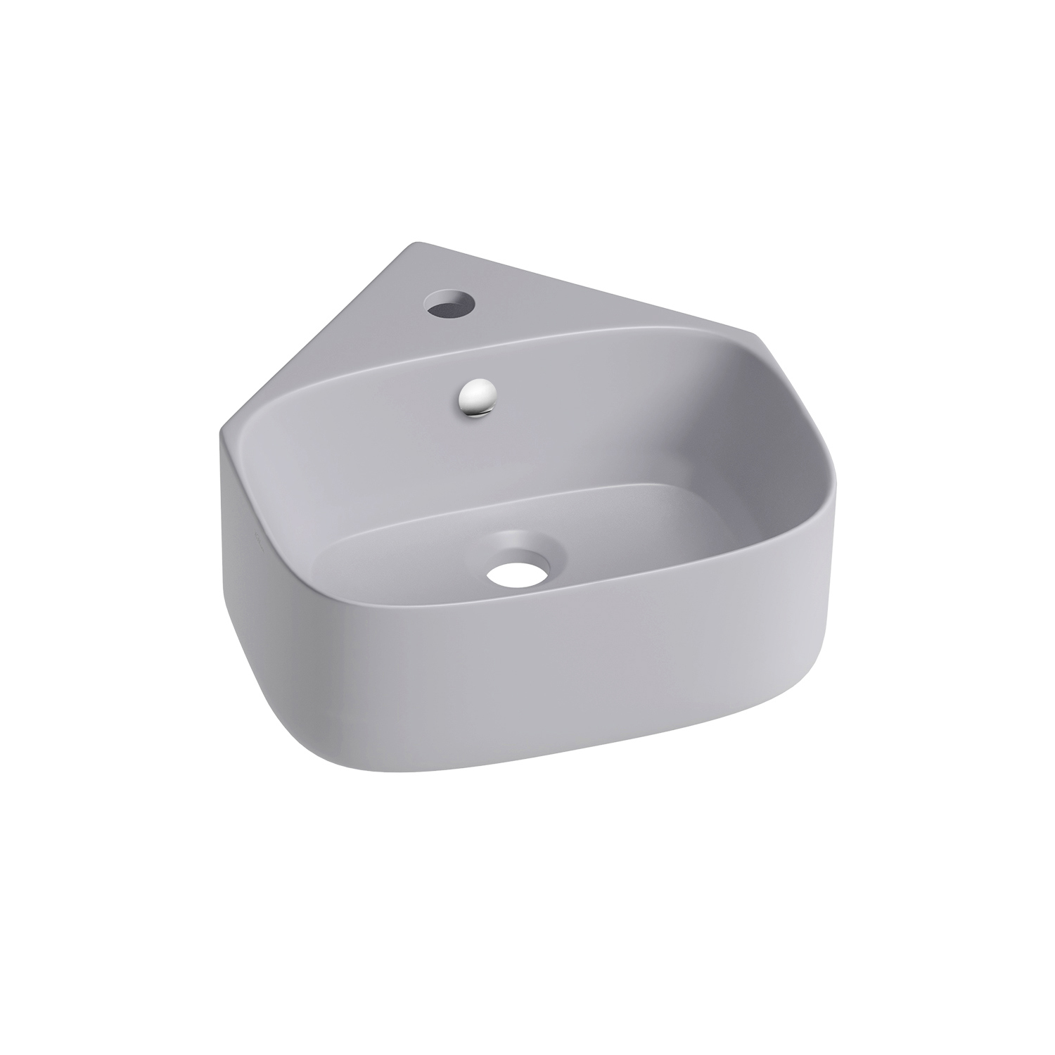 Изображение товара Раковина мини Wellsee WC Area 39см комплект 7 в 1 матовая с аксессуарами