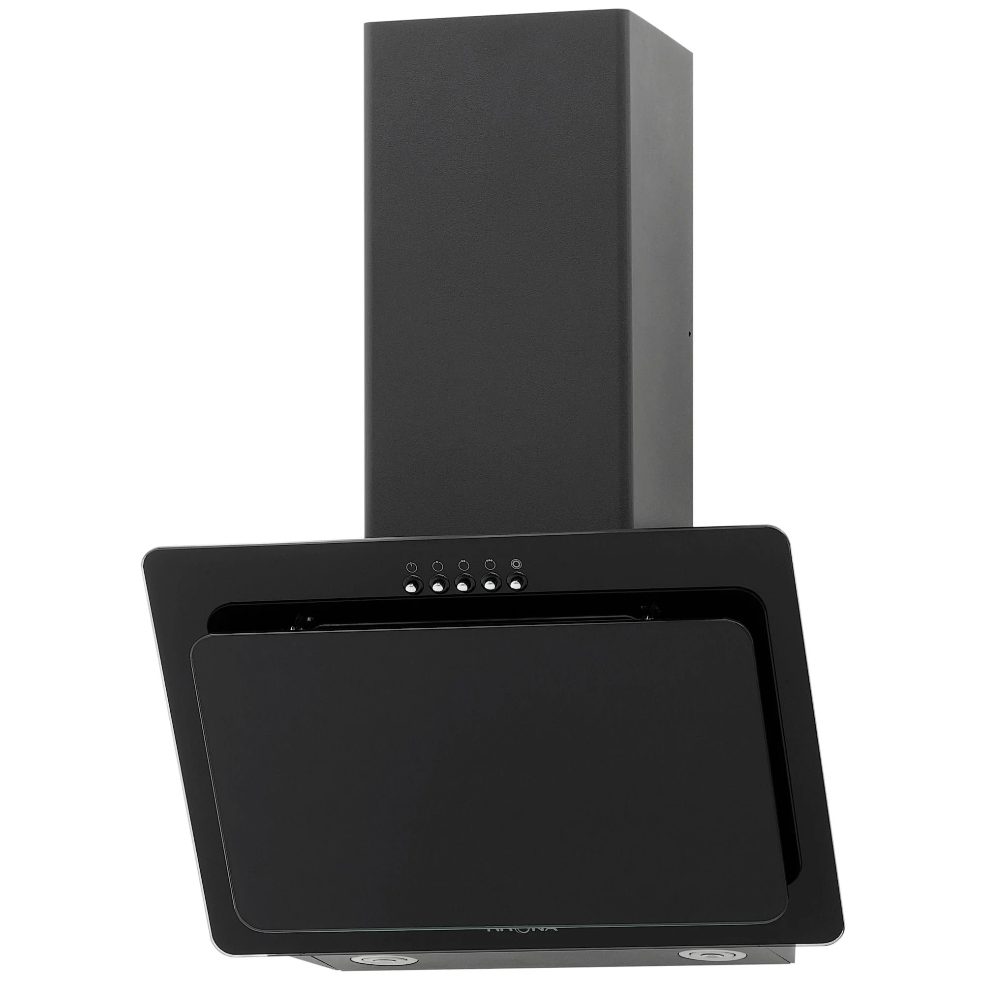 Изображение товара Вытяжка Krona Liva 600 Black PB 59.6 см черная с мощностью 550 м³/ч