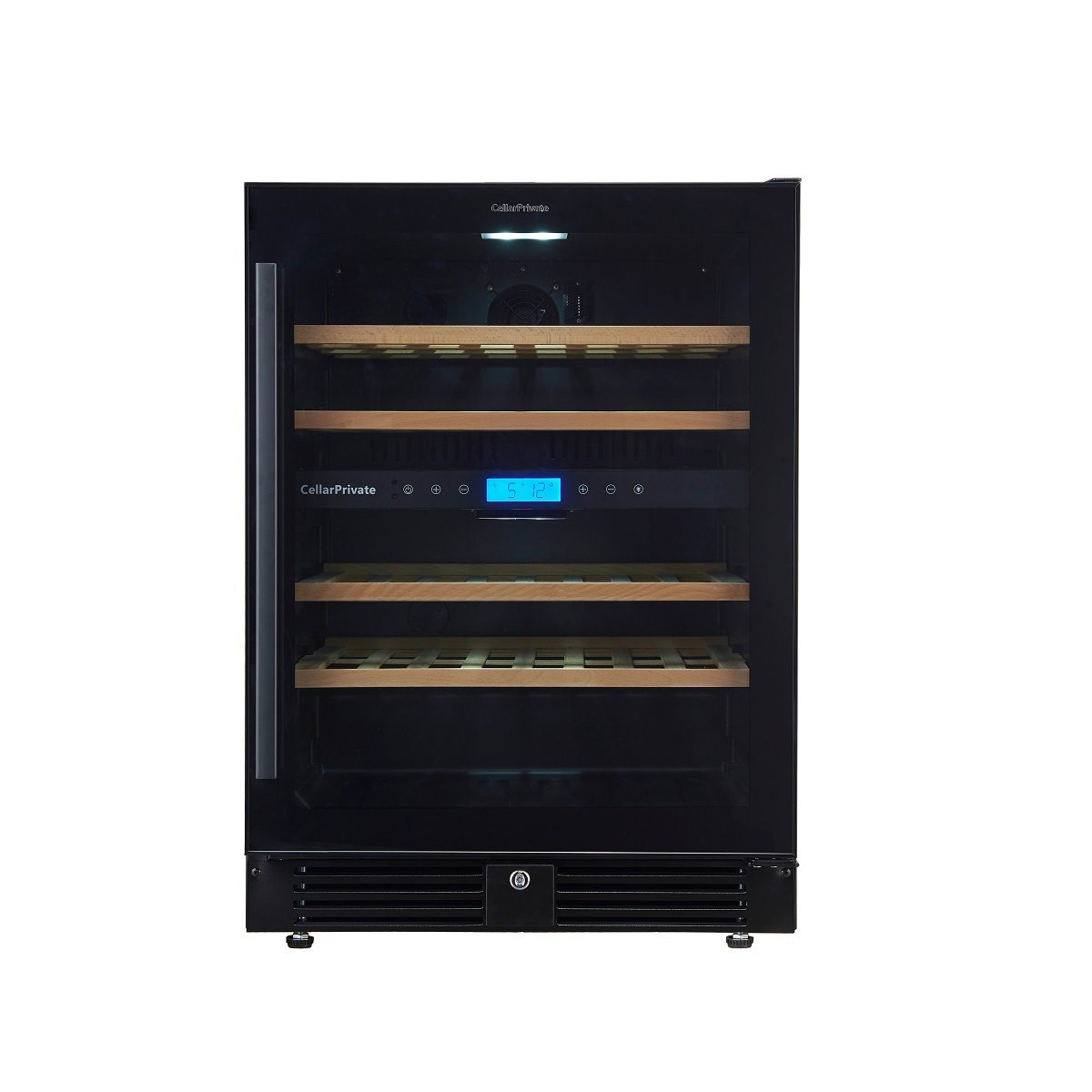 Изображение товара Винный шкаф CELLAR PRIVATE 603686 59.50x82x57.50 см 43 бутылок цвет черный