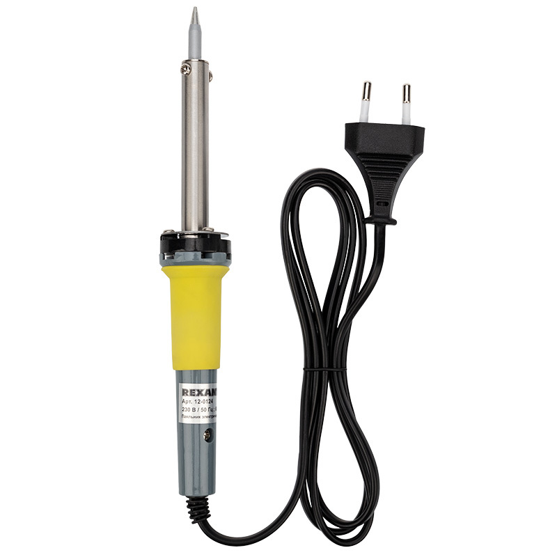 Изображение товара Паяльник Rexant Master 60 Вт с керамическим нагревателем и долговечным жалом 12-0124