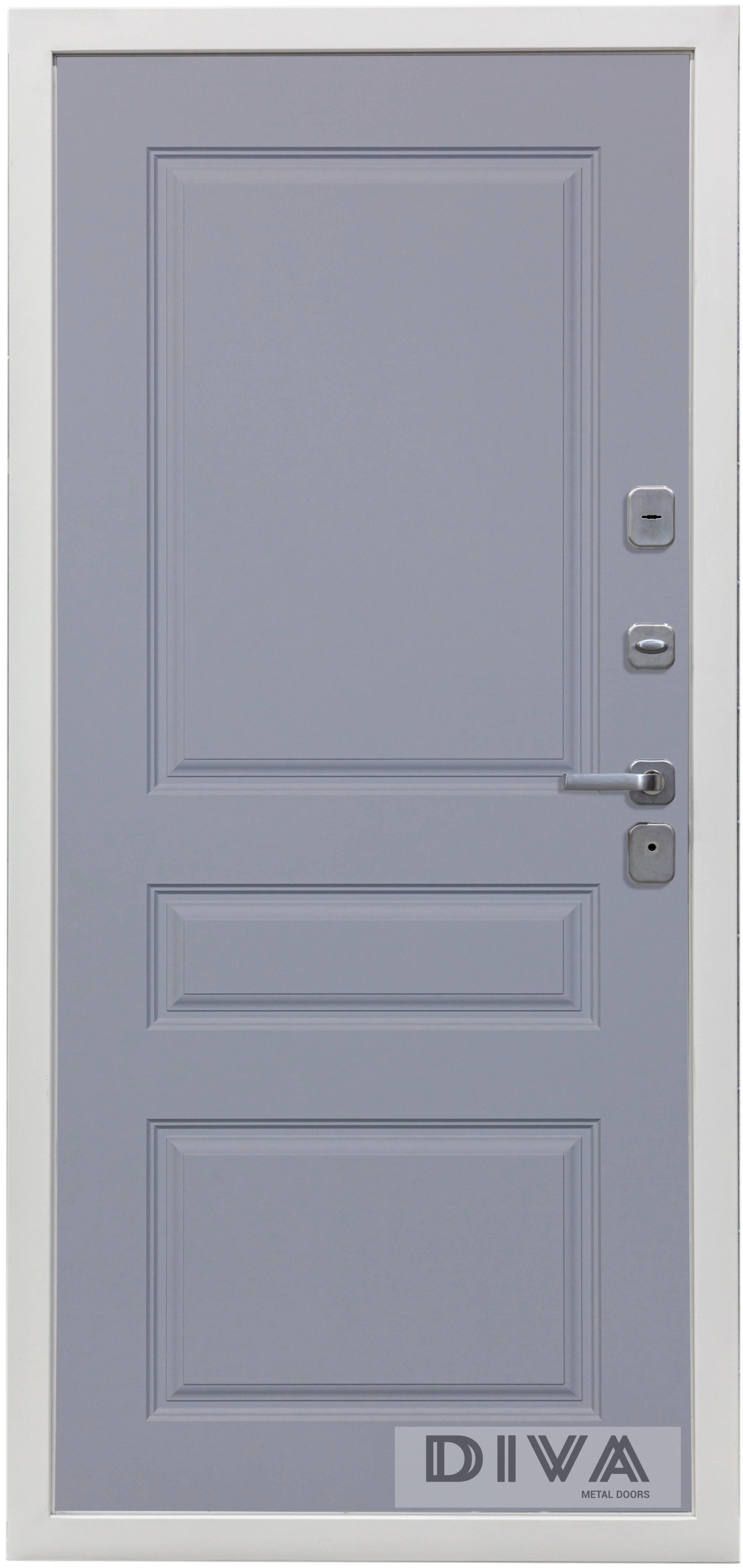 Изображение товара Входная дверь Diva Line 40 УТ-00075005 960x2050см правая цвет графитовый серый