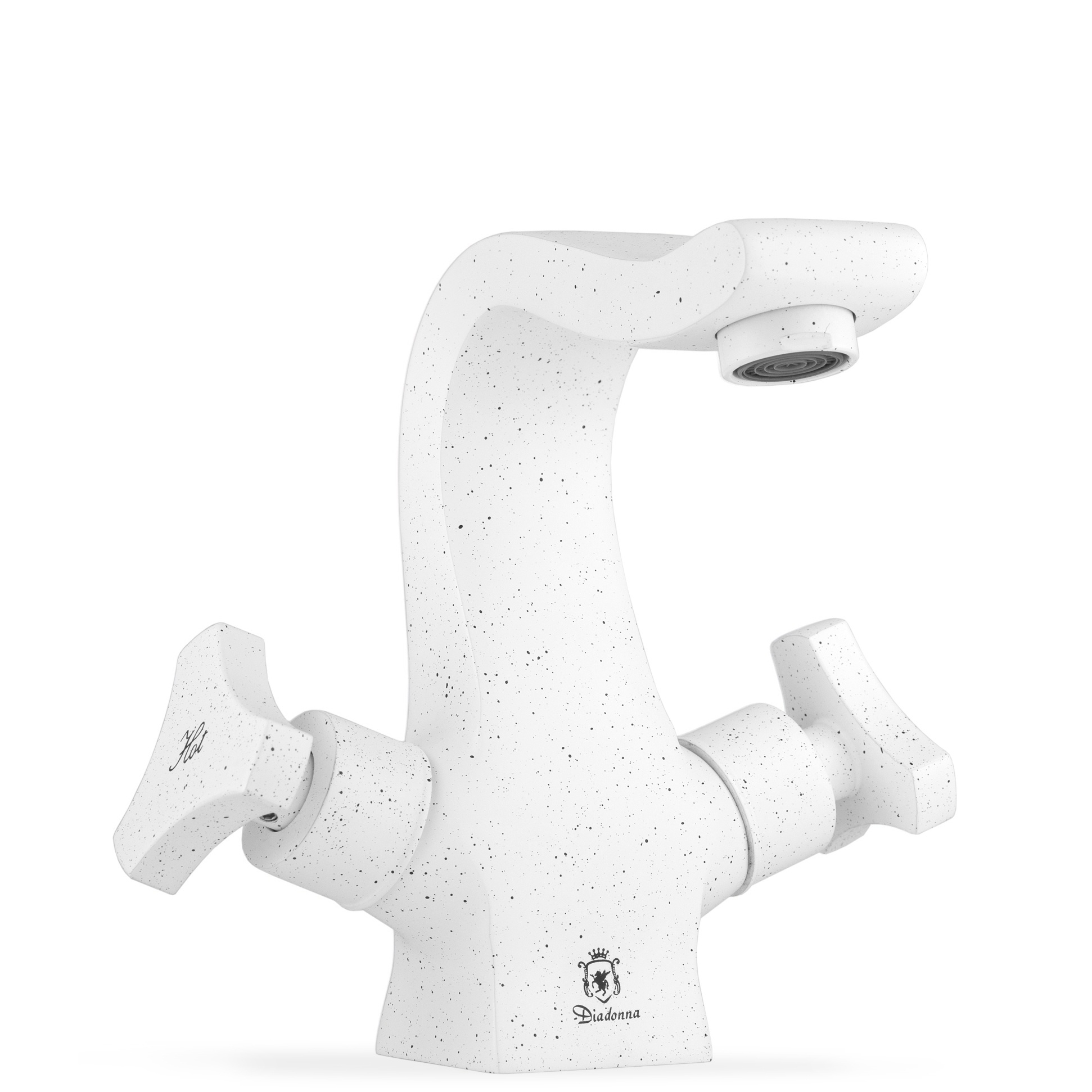 Изображение товара Смеситель для раковины Diadonna D87-110308W однорычажный белый