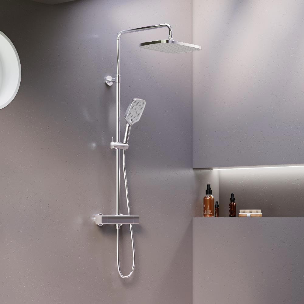 Изображение товара Душевая стойка Damixa Gala 953800000 3 режимная цвет хром