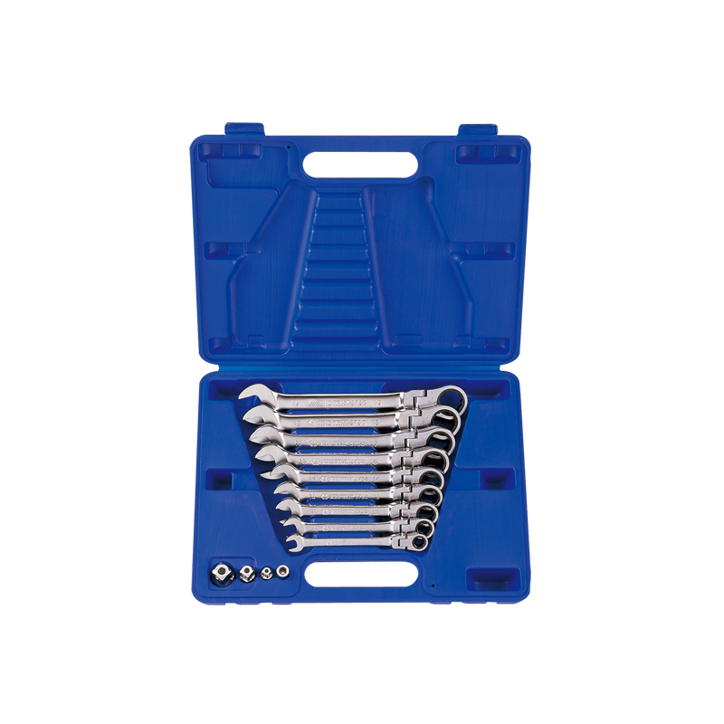 Изображение товара Набор комбинированных трещоточных ключей KING TONY 13013MR 8-19 мм, 13 предметов