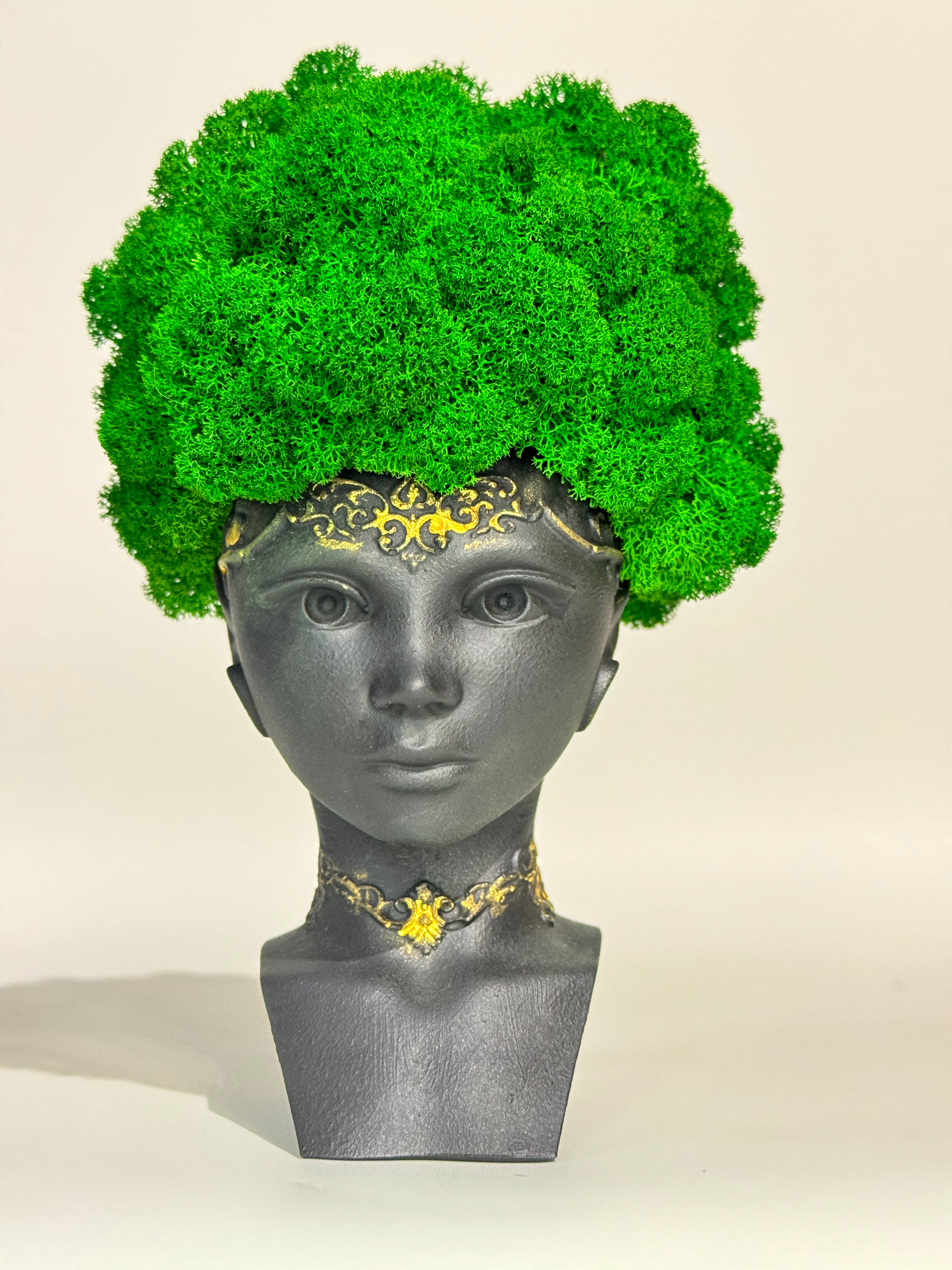 Изображение товара Кашпо гипсовое Floral Эльф Черный