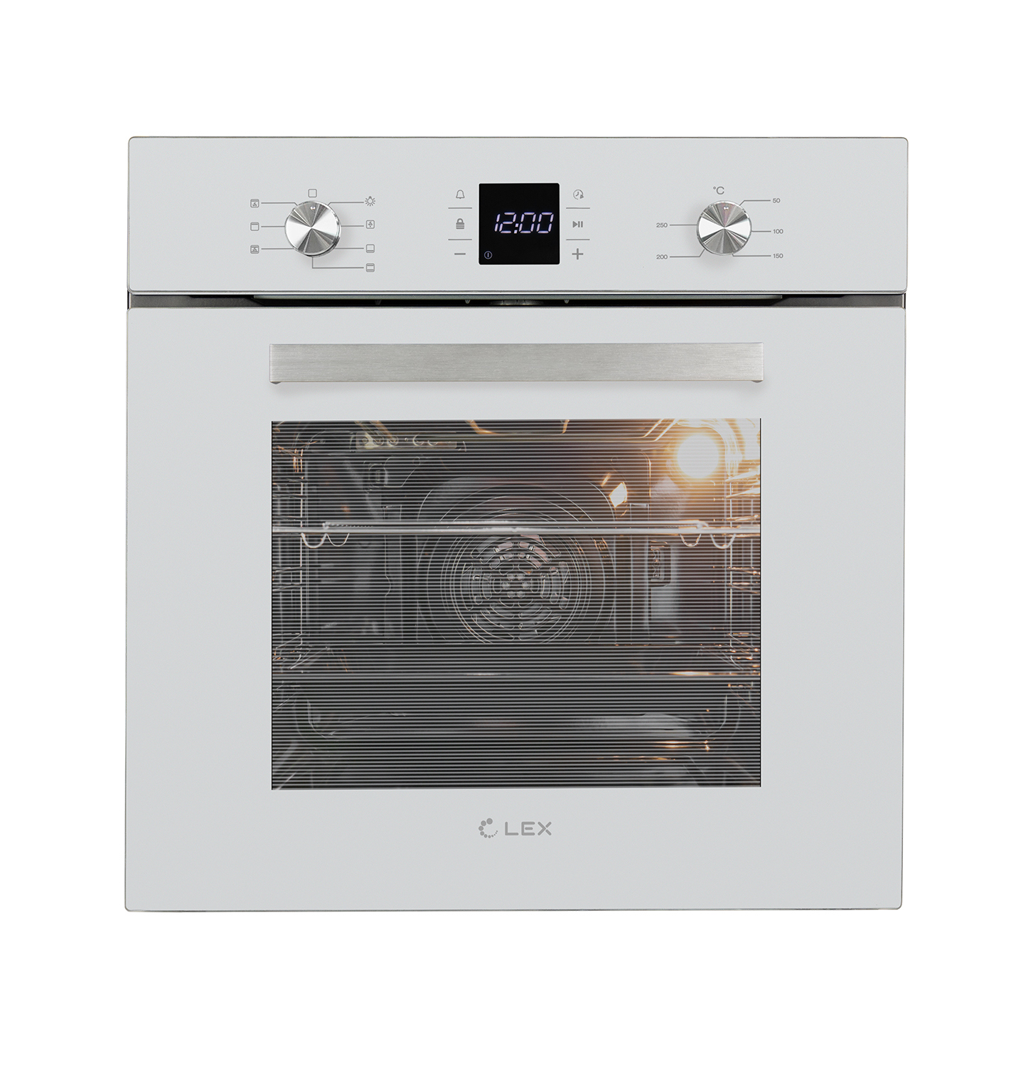 Изображение товара Встраиваемый электрический духовой шкаф Lex EDM 071 WH 60x60 см белый