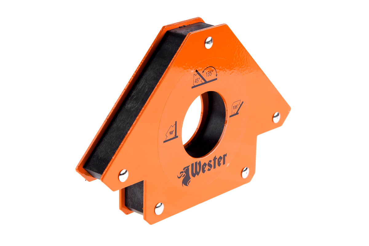 Изображение товара Угловой магнит для сварки WESTER WMC75 45°/90°/135° до 35 кг