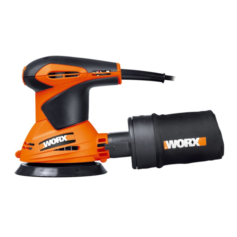 Изображение товара Эксцентриковая шлифмашина сетевая Worx WX652.1, 125 мм, 300 Вт