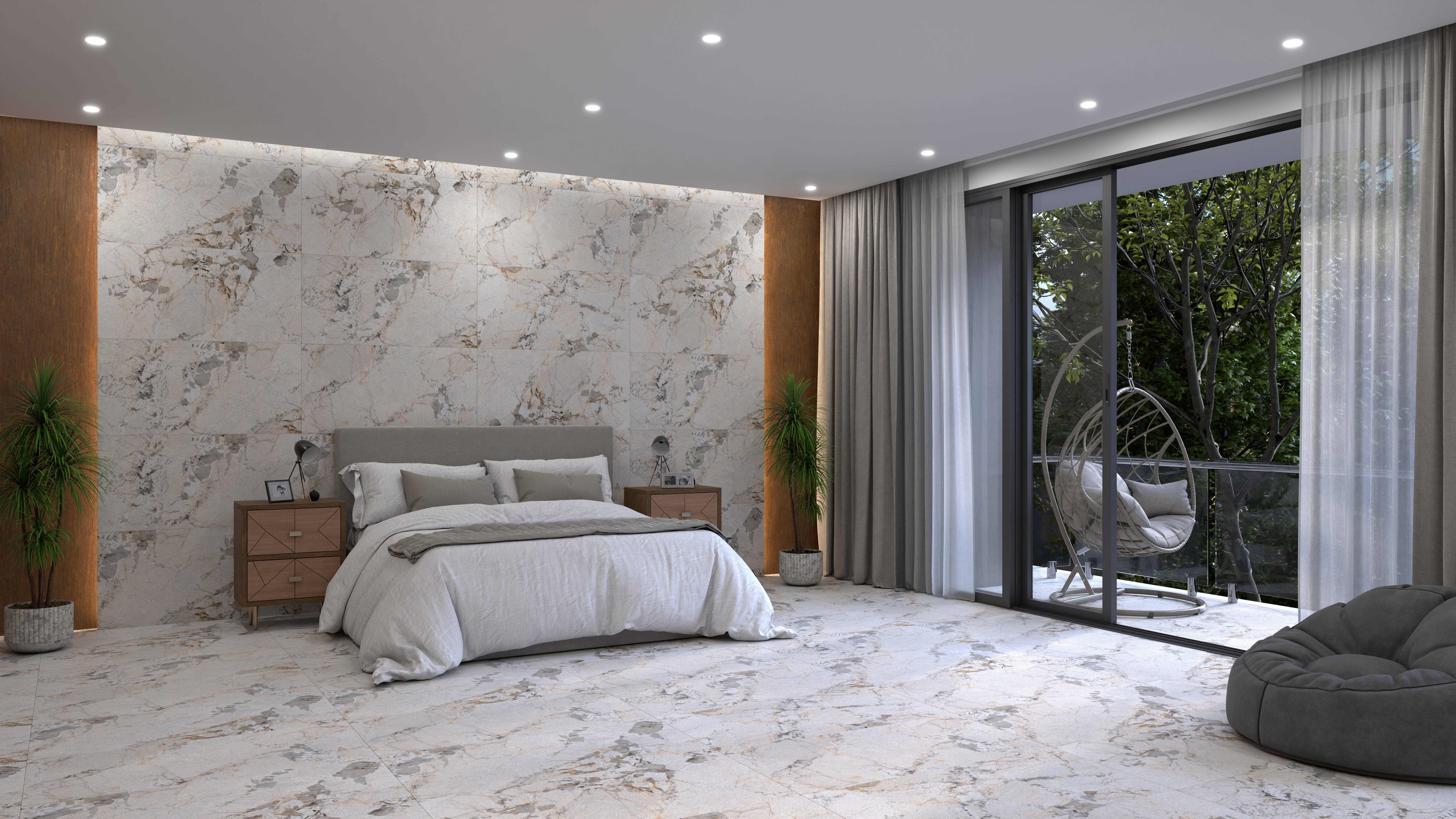 Изображение товара Керамогранит KERALD Patagonia Amber Glister 60x120 см серый