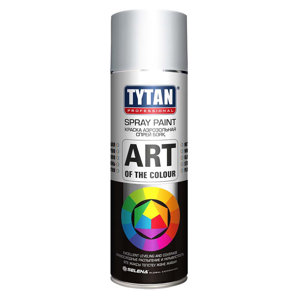 Изображение товара Аэрозольная краска TYTAN 54025 белая матовая 0.4 л