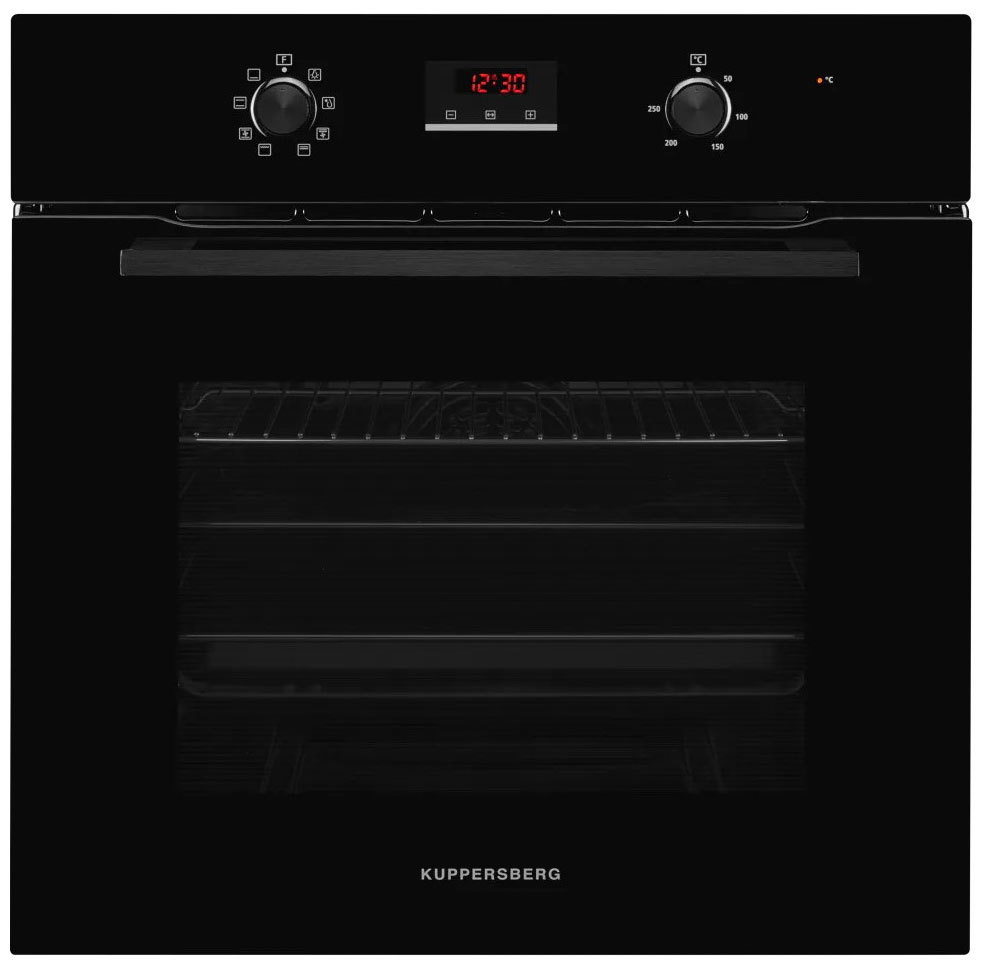 Изображение товара Встраиваемый духовой шкаф Kuppersberg Hm 628 Black 59.50x59.50x56.50 см цвет черный