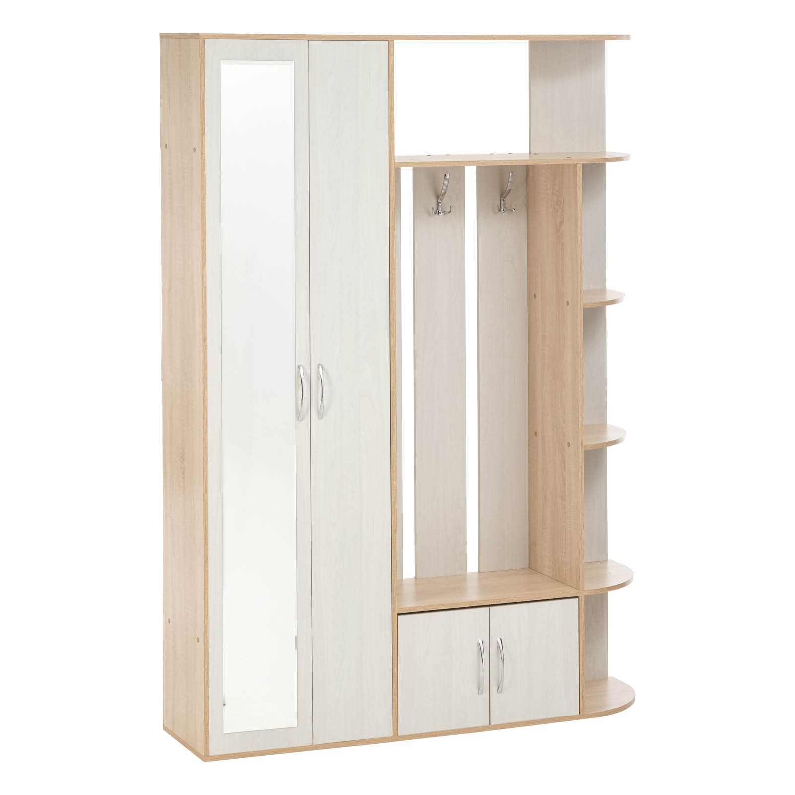 Изображение товара Шкаф Феникс 150x210x36 см из ЛДСП дуб сонома современный дизайн