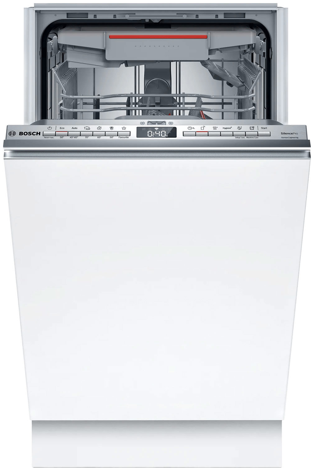 Изображение товара Встраиваемая посудомоечная машина Bosch SPV4HMX65Q 45 см 6 программ белый