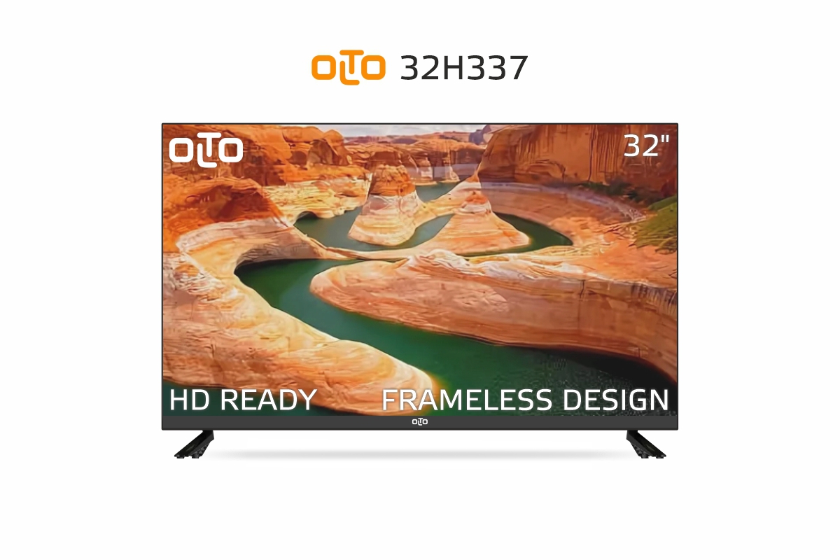 Изображение товара Телевизор OLTO 32H337 32 дюйма HD LED без Smart функций черный
