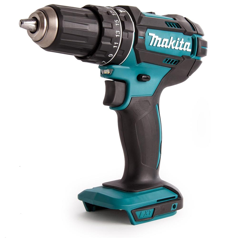 Изображение товара Дрель-шуруповерт аккумуляторная ударная Makita DHP482, 18 В Li-Ion, без АКБ и ЗУ Изображение товара Дрель-шуруповерт аккумуляторная ударная Makita DHP482, 18 В Li-Ion, без АКБ и ЗУ