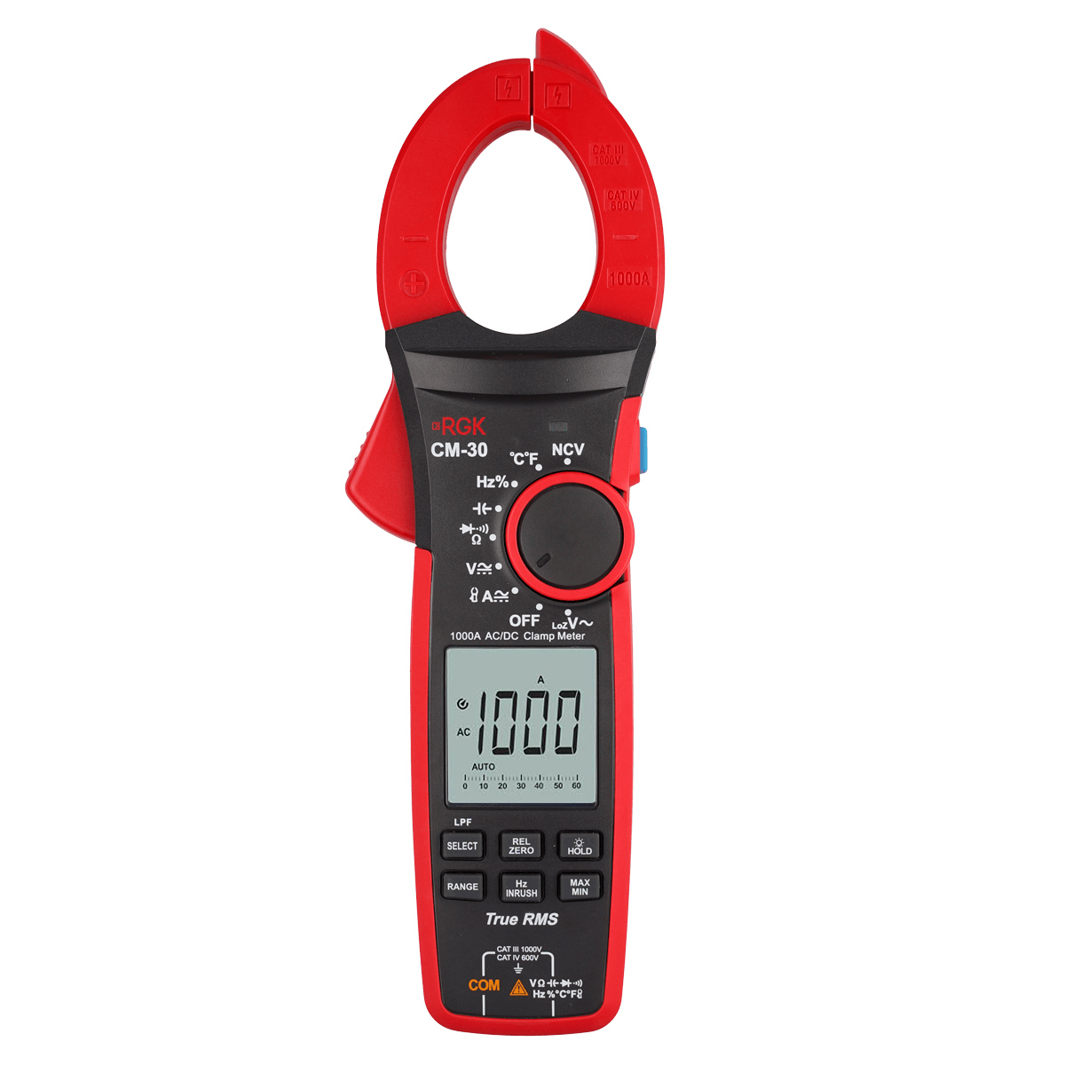 Изображение товара Клещи токоизмерительные RGK CM-30