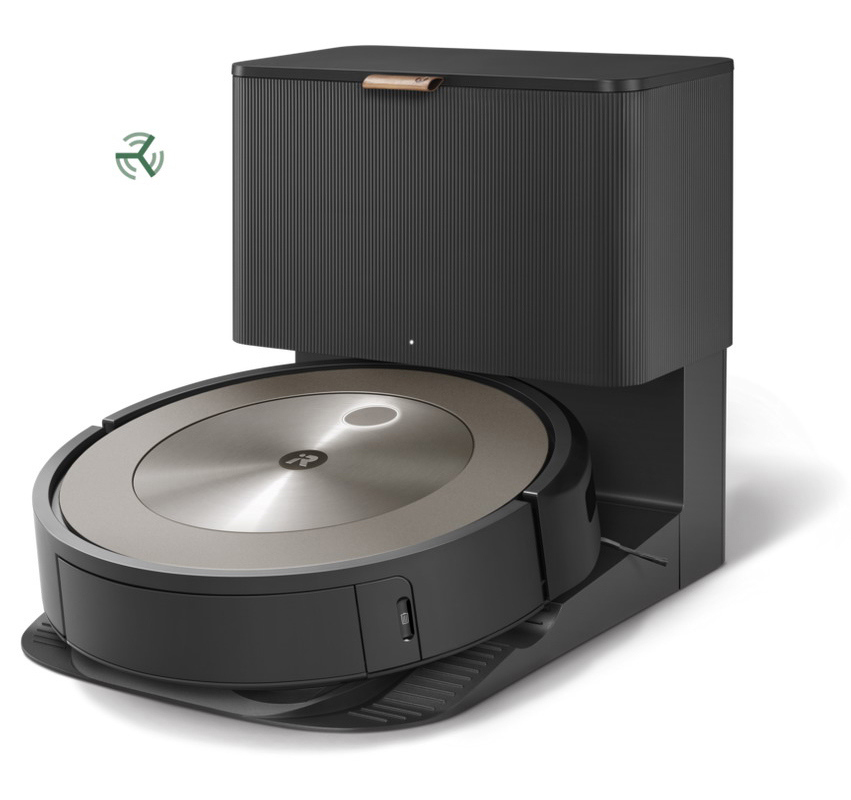 Изображение товара Робот-пылесос Irobot Roomba J9+ мощностью 40 Вт с мешком на 60 дней и Wi-Fi