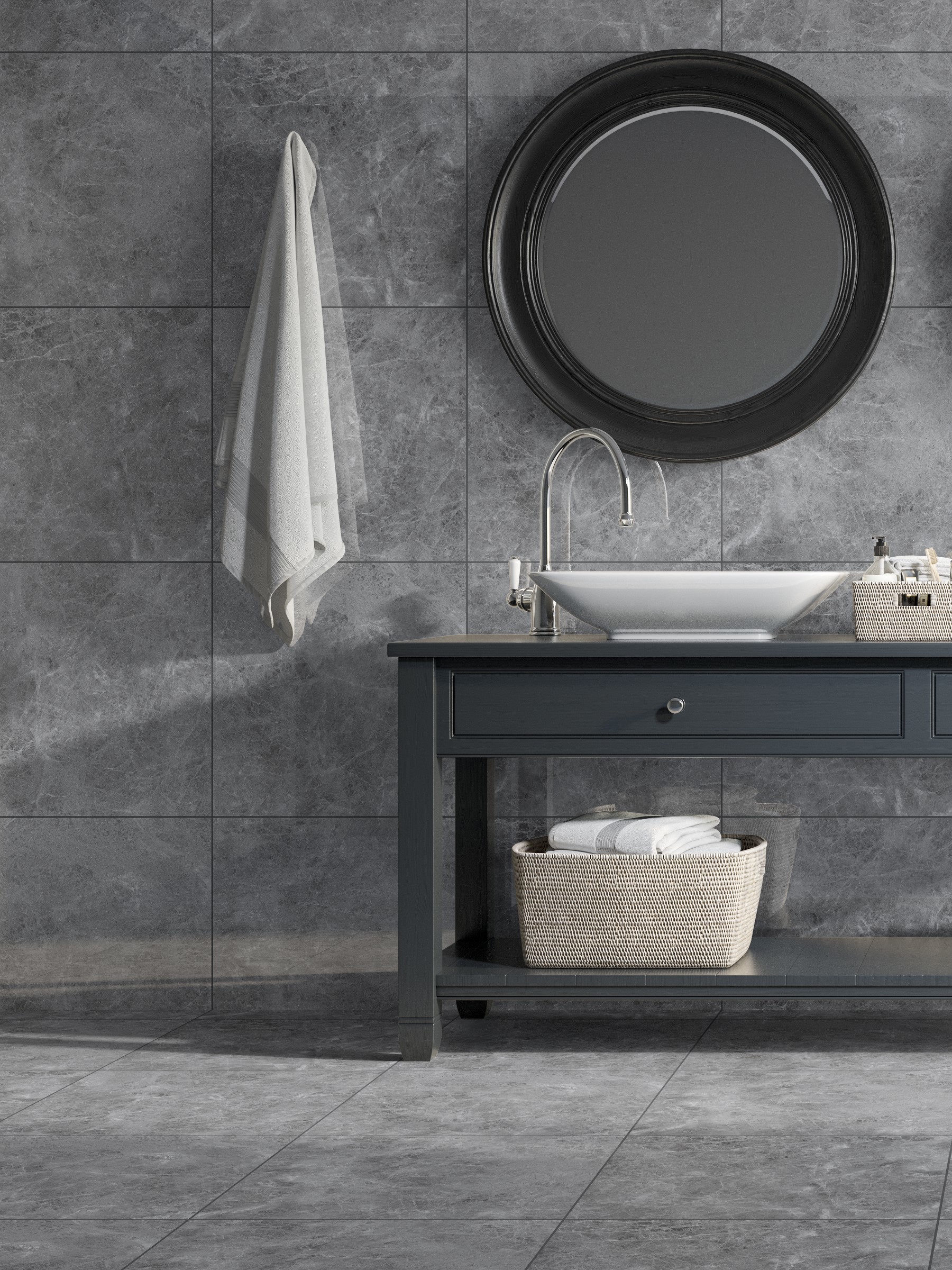 Изображение товара Керамогранит Eternal ETSTN1225MT6060 60x60 см Madona Grey