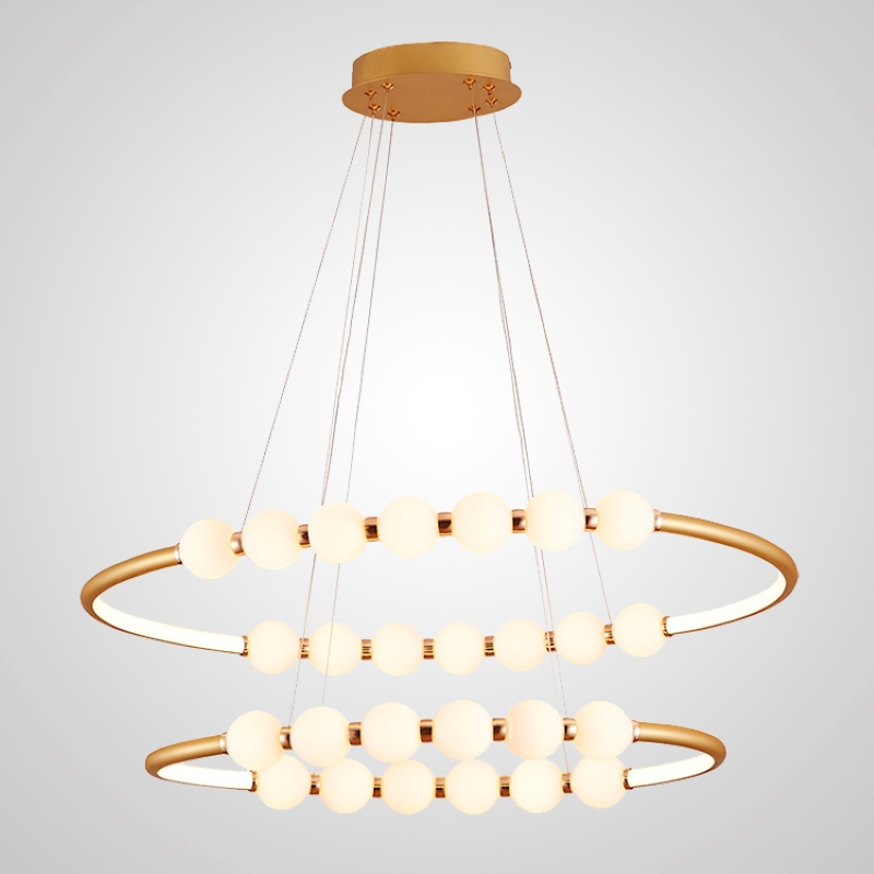Изображение товара Люстра подвесная Imperiumloft Access ch d62+d81 194916-23 26 ламп 30 м² цвет латунь