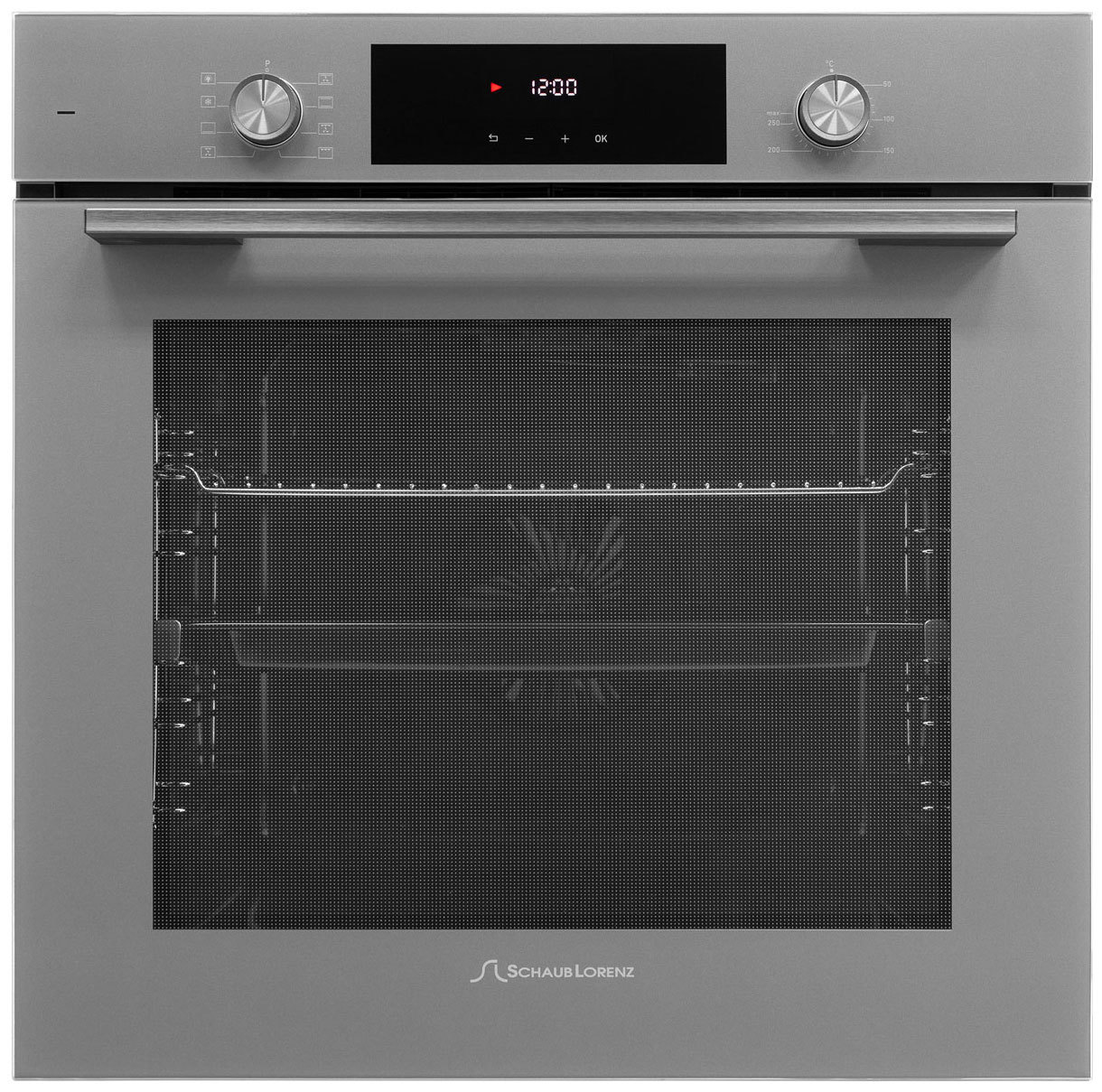 Изображение товара Встраиваемый духовой шкаф Schaub Lorenz Slb Eg6418 59.50x59.50x56.70 см цвет серый