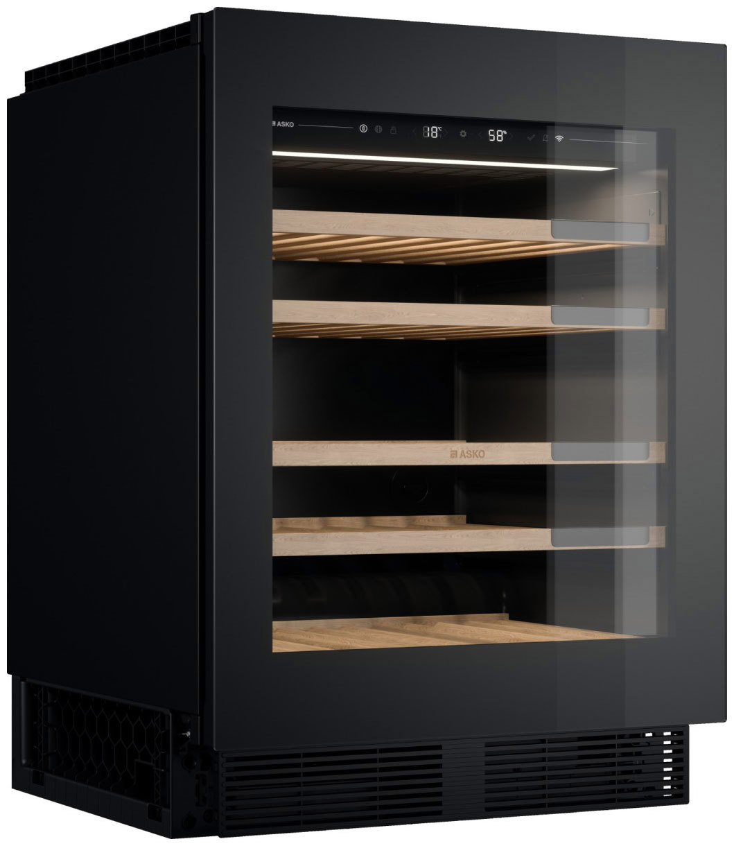 Изображение товара Винный шкаф Asko 59.5х82х57.3 см 44 бутылок цвет черный