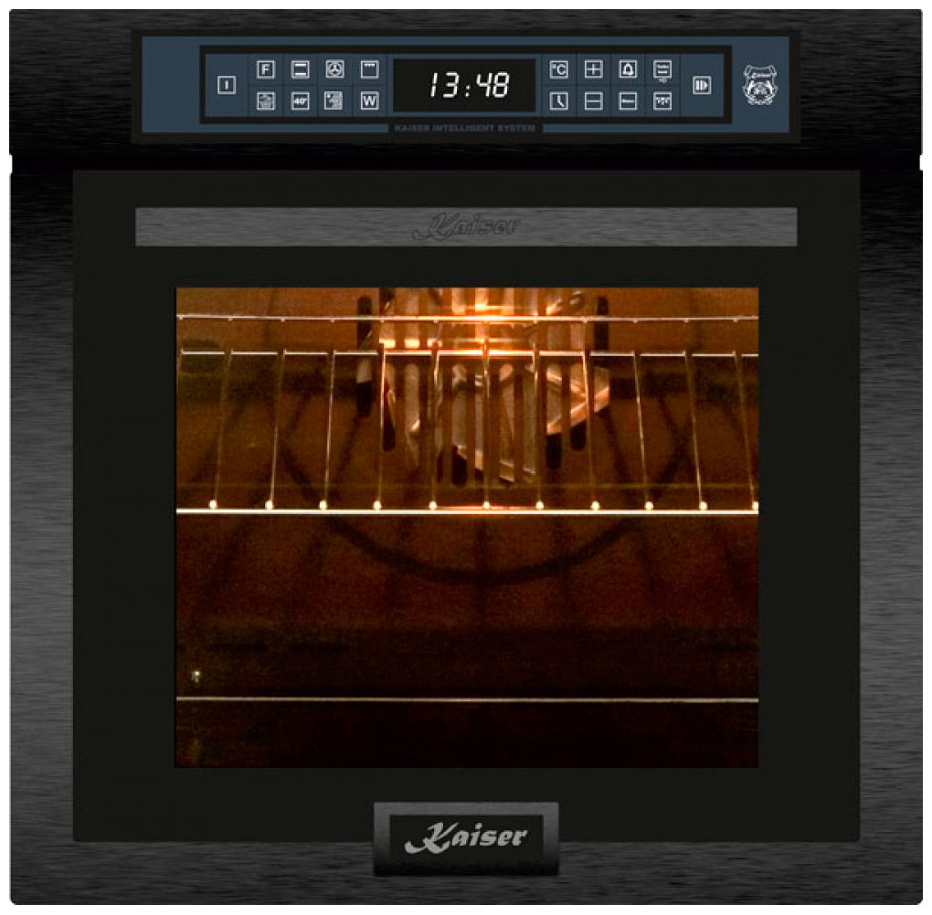 Изображение товара Встраиваемый духовой шкаф Kaiser EH 6306 RS черный 79л гриль конвекция электропанель