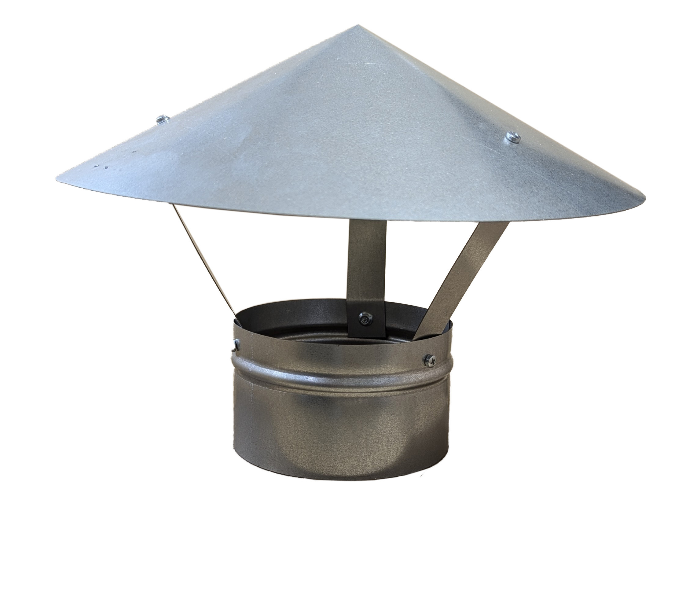 Изображение товара Зонт крышный для круглых воздуховодов Шамрай D135 мм оцинкованная сталь