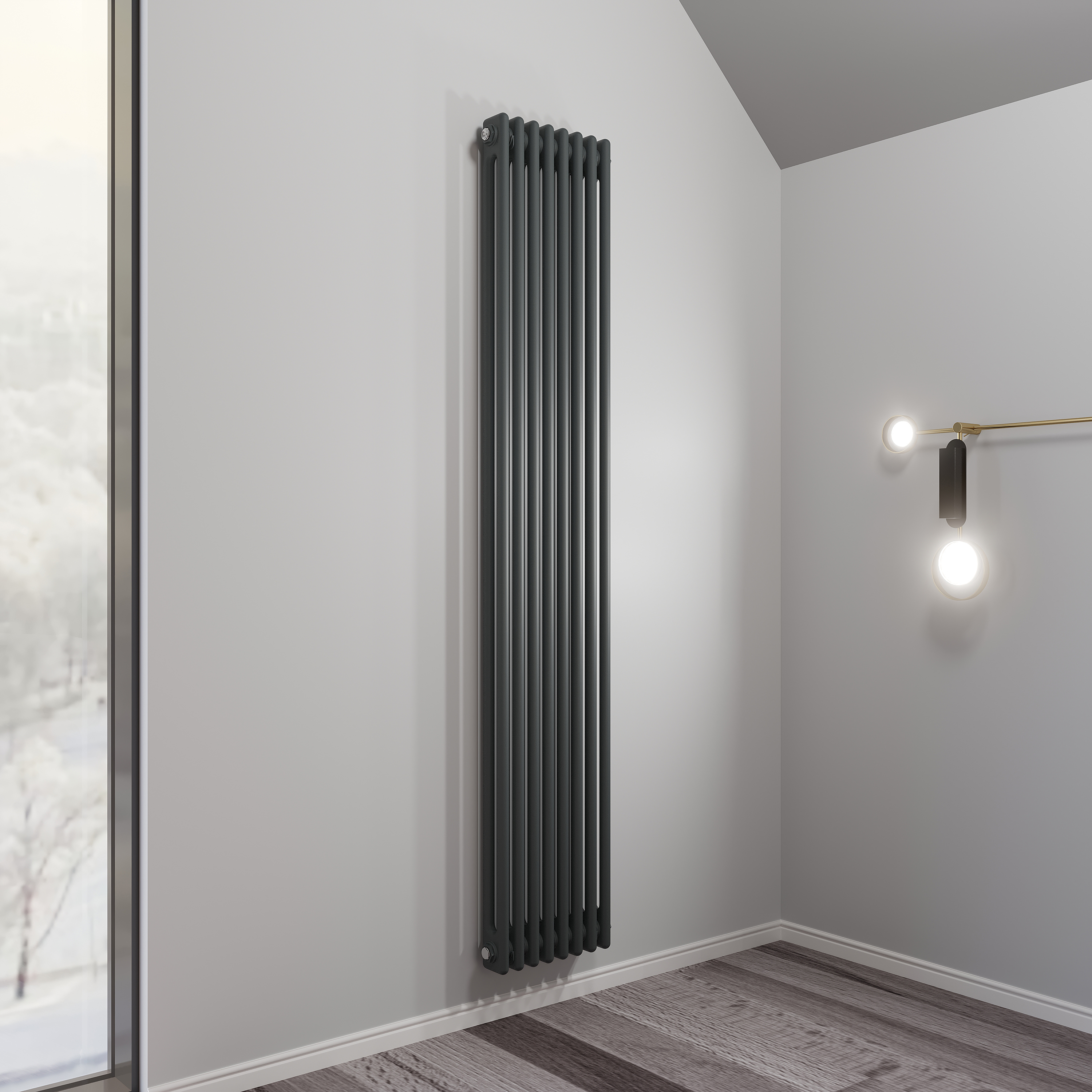 Изображение товара Стальной трубчатый радиатор Faberg Extra 2 1724/70 8 секций для эффективного отопления