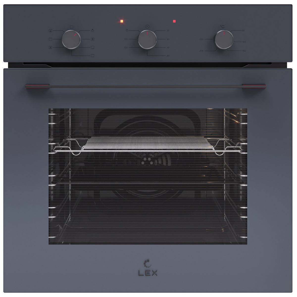 Изображение товара Встраиваемый духовой шкаф LEX EDM 075 GR серый