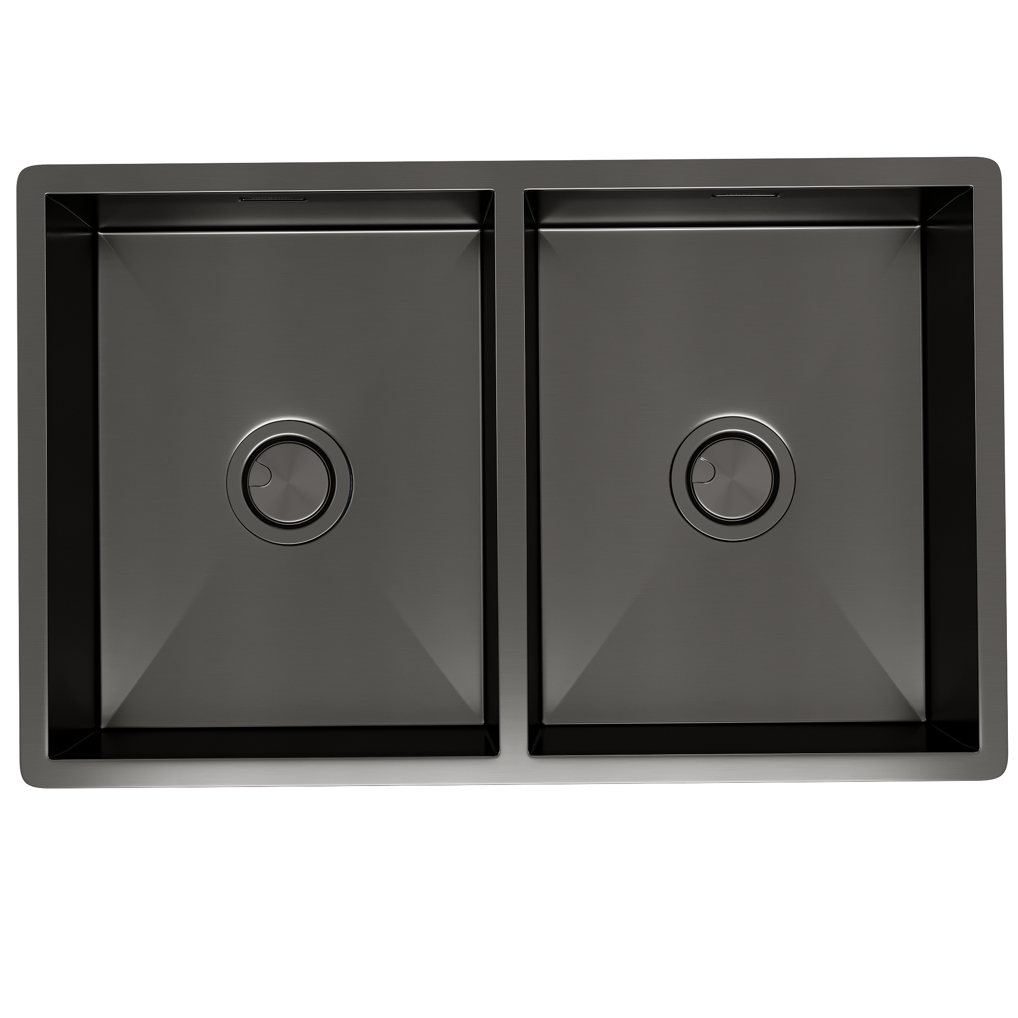 Изображение товара Кухонная мойка Reflexion Garda RX2170BL оружейная сталь 70x44 см