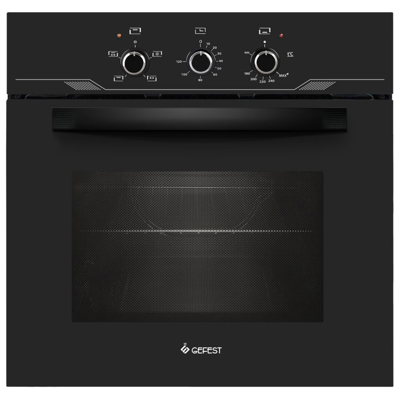 Изображение товара Встраиваемый духовой шкаф Gefest ДГЭ 621-01 черный