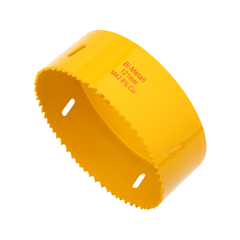 Изображение товара Коронка биметаллическая по металлу Kranz KR-92-0248 121 мм универсальный сверлильный инструмент