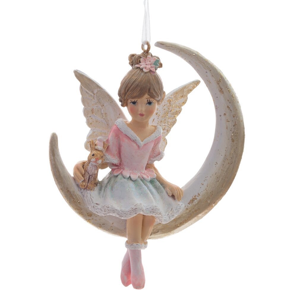 Изображение товара Елочная игрушка 811196 10 см x 3.5 см розовый