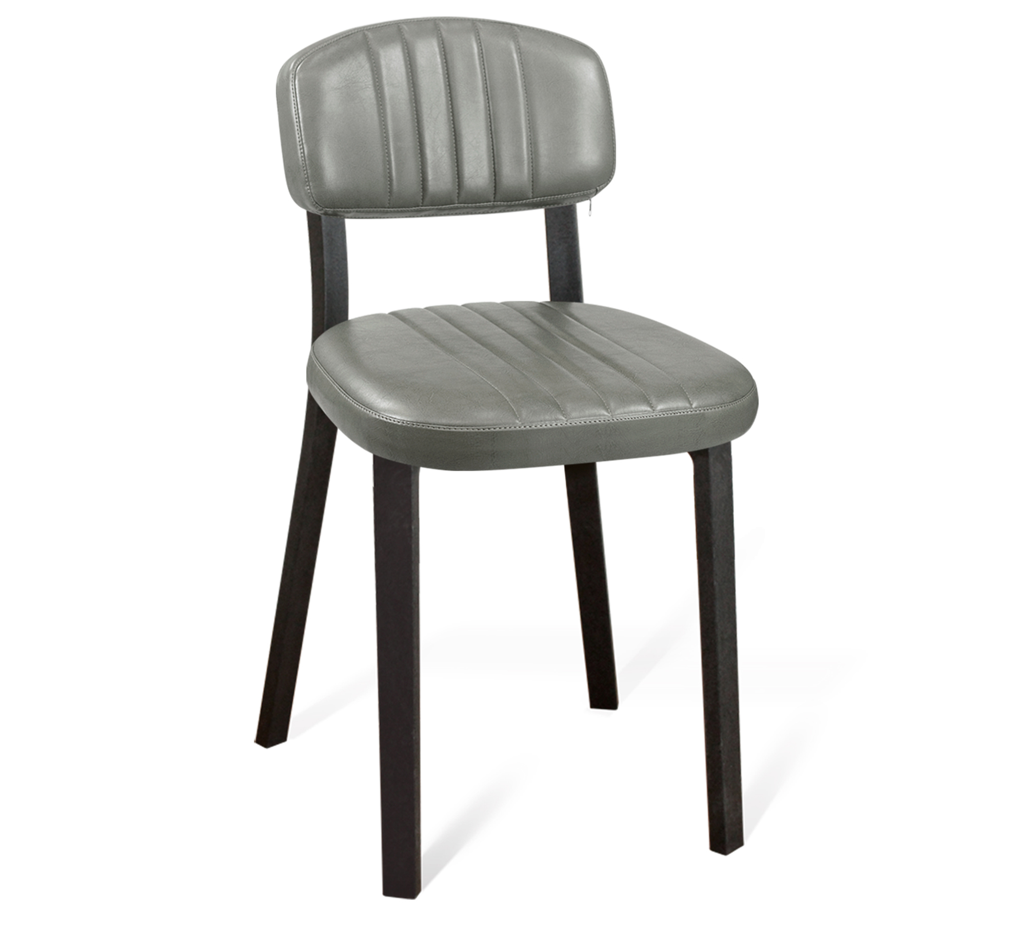 Изображение товара Современный офисный стул из искусственной кожи с вращающейся спинкой и высокой грузоподъемностью