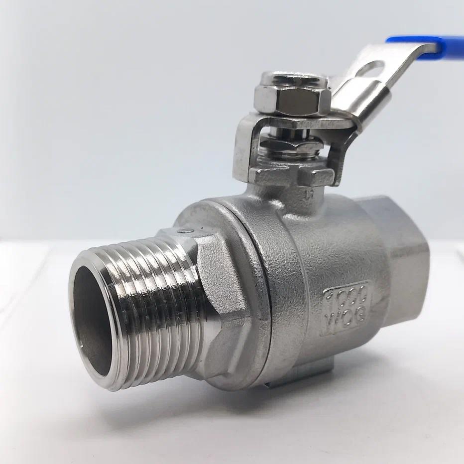 Изображение товара Кран шаровой Ifitting MG-BMFL25/4 DN25 PN64 1" из нержавеющей стали