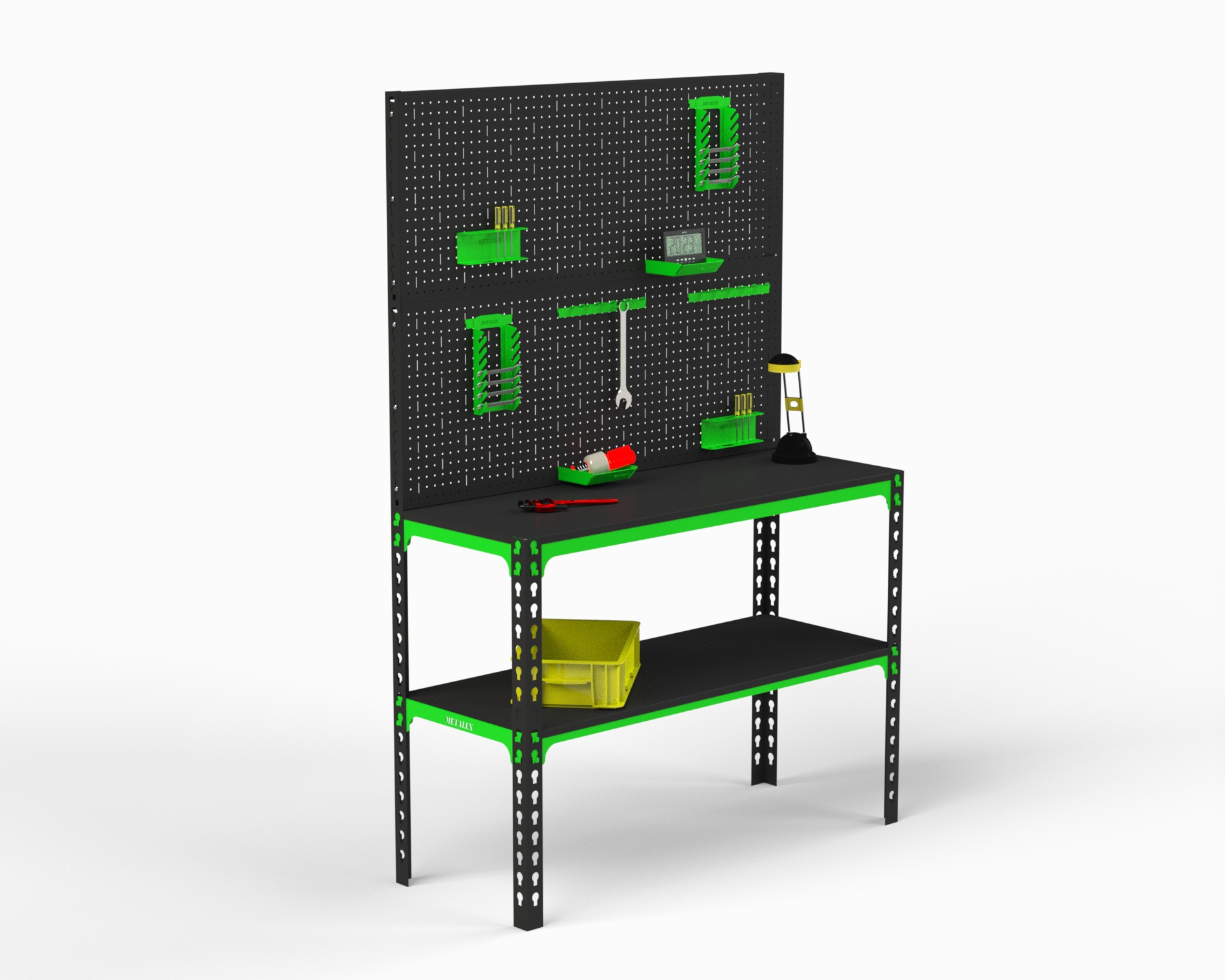Изображение товара Стол-верстак Metalex SVPIPRIIA951440 950х1400х400 мм с нагрузкой до 260 кг
