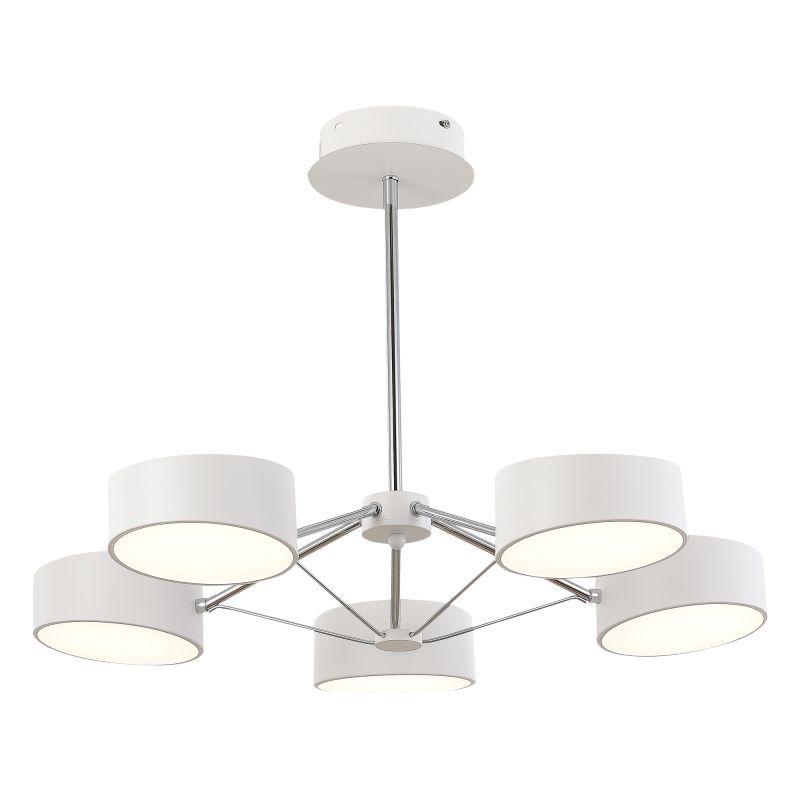 Изображение товара Светильник настенно-потолочный светодиодный ST LUCE SLE6005-502-05 Valle 18 м² холодный белый свет цвет хром
