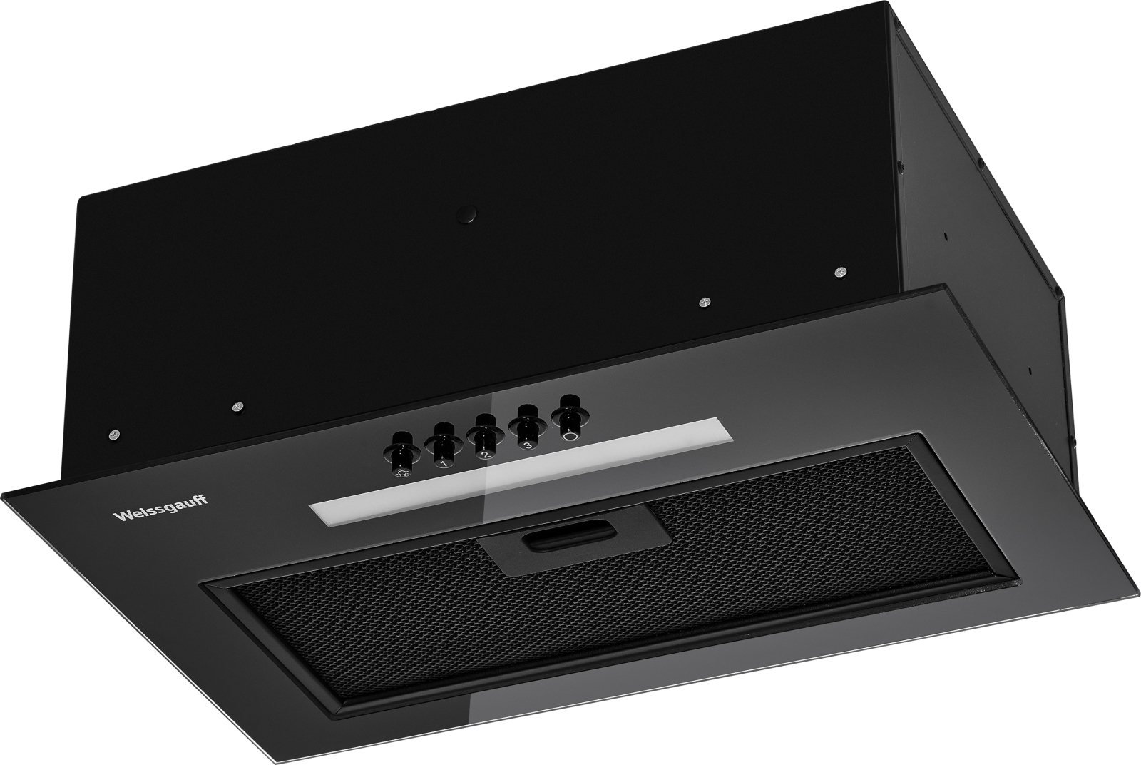 Изображение товара Встраиваемая вытяжка Weissgauff Aura 450 BL 45 см черная